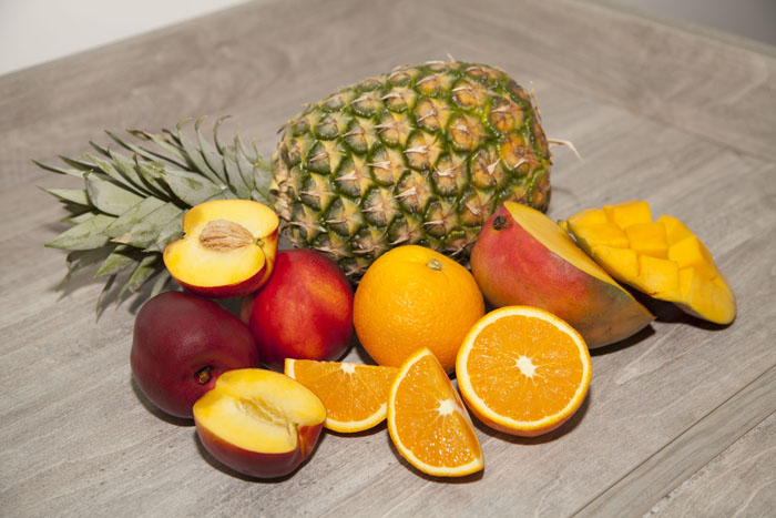 zutaten-mango-ananas-smoothie