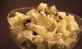 Melon Salad with Sheep's Cheese